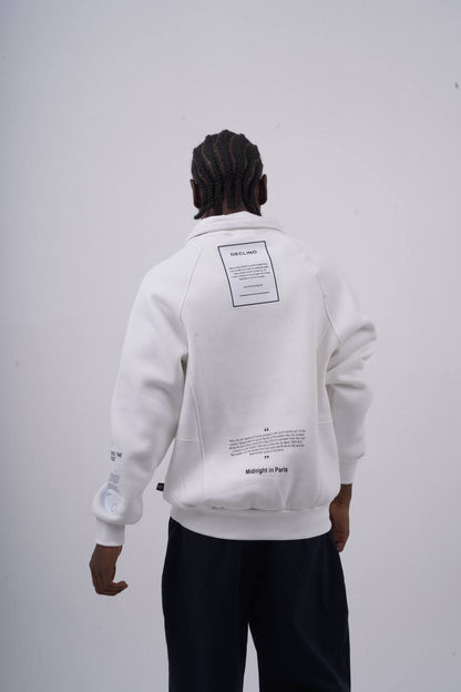 IMMORTAL High-Neck Scuba Hoodie Withinblack