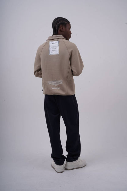 IMMORTAL High-Neck Scuba Hoodie Withinblack