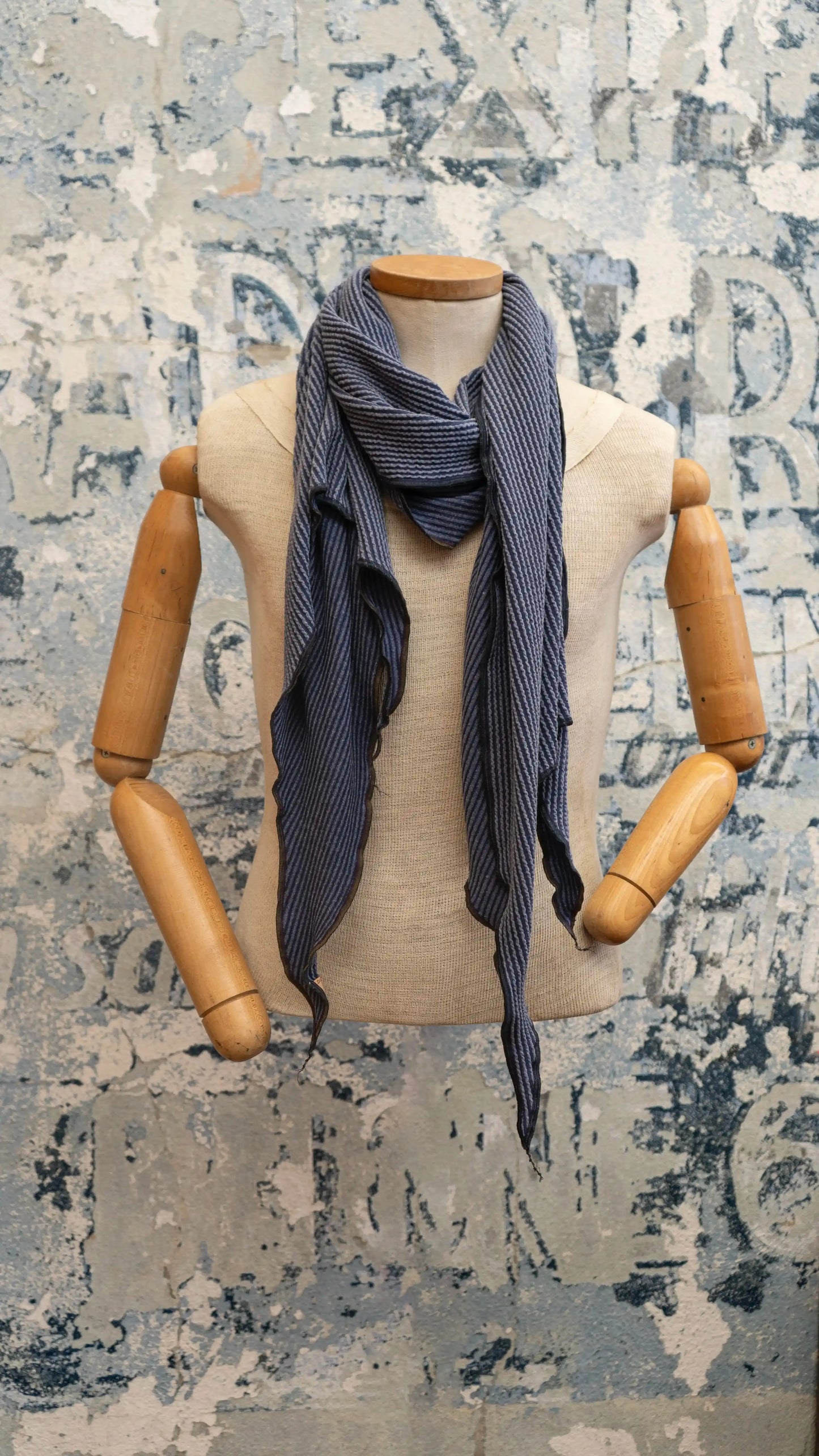 Indigo DNA Scarf Late Sunday Afternoon