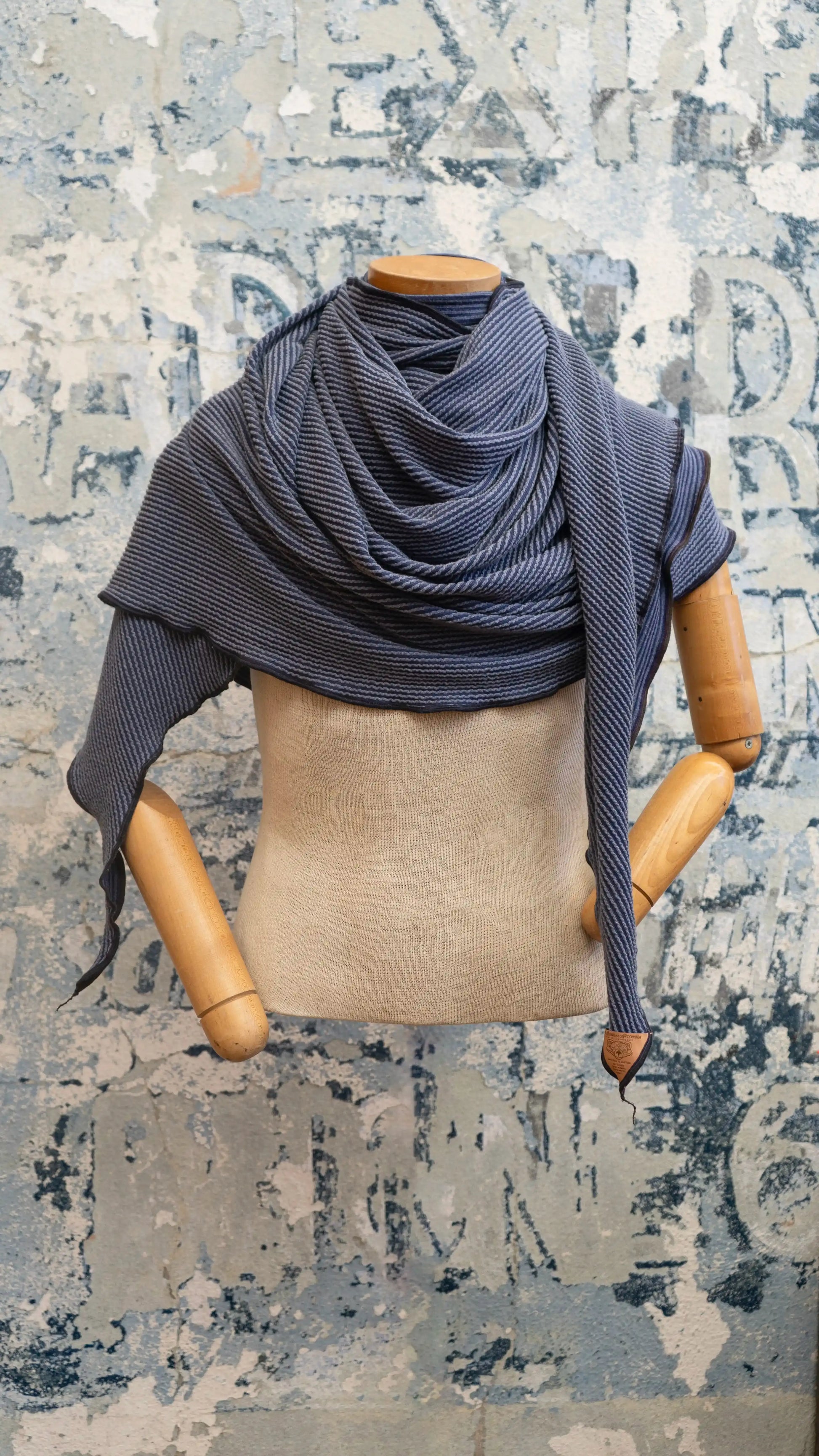 Indigo DNA Scarf Late Sunday Afternoon
