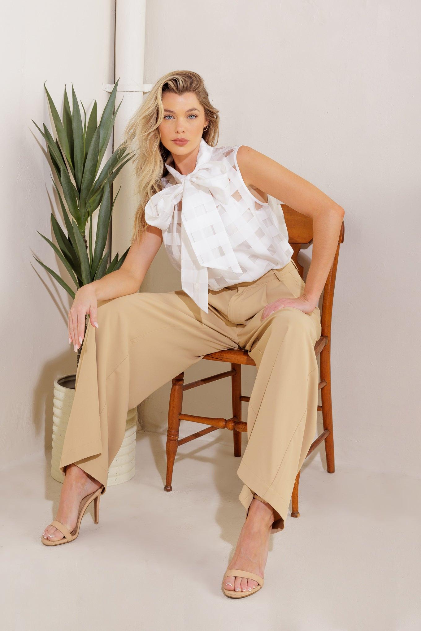 HOW CAN IT BE WOVEN PANTS Flying Tomato