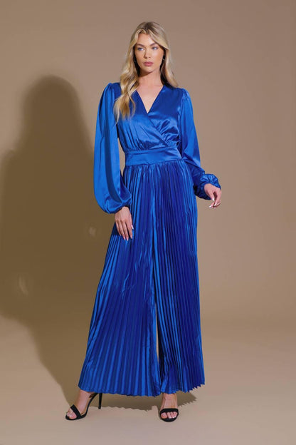 CRUSHING ON YOU SATIN JUMPSUIT Flying Tomato