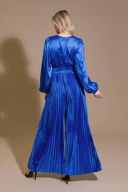 CRUSHING ON YOU SATIN JUMPSUIT Flying Tomato