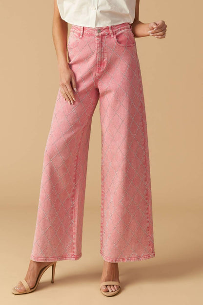 YOU ARE ENOUGH TWILL PANTS Flying Tomato