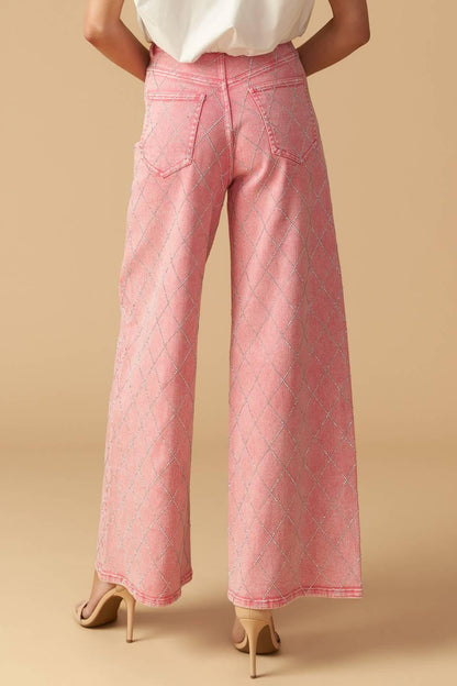 YOU ARE ENOUGH TWILL PANTS Flying Tomato