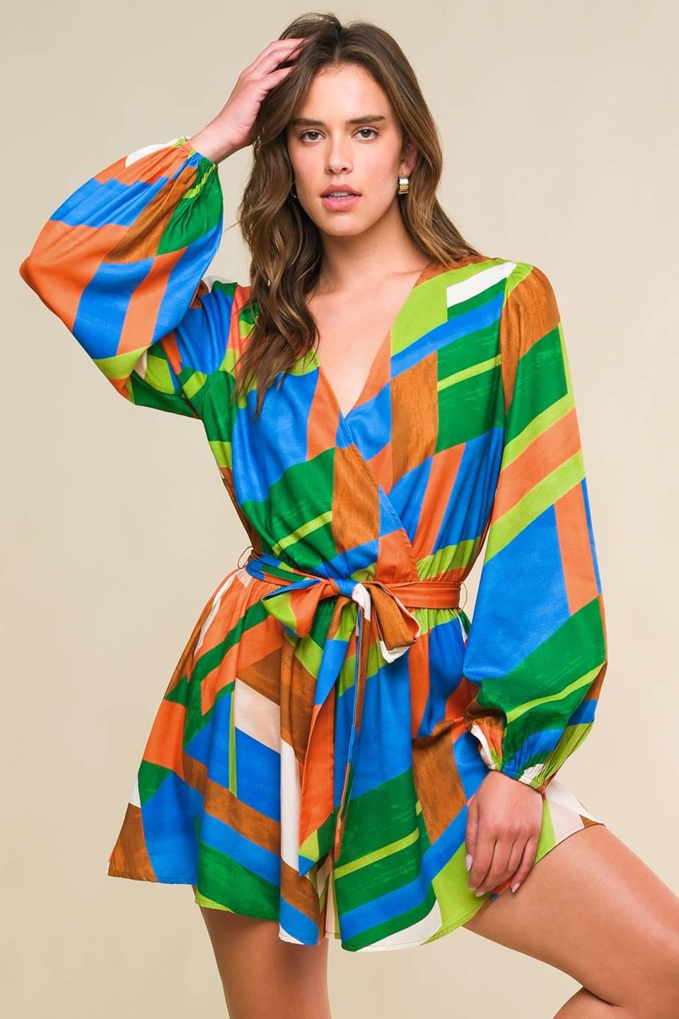 THIS IS YOUR SIGN WOVEN ROMPER Flying Tomato