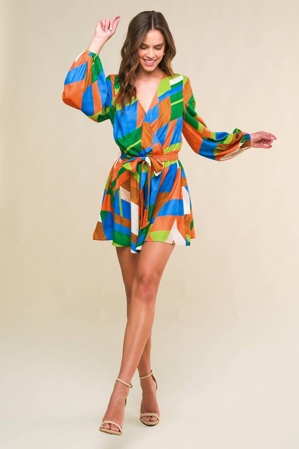 THIS IS YOUR SIGN WOVEN ROMPER Flying Tomato