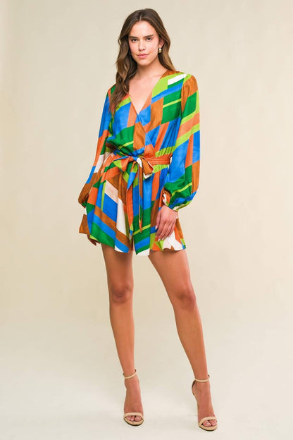 THIS IS YOUR SIGN WOVEN ROMPER Flying Tomato