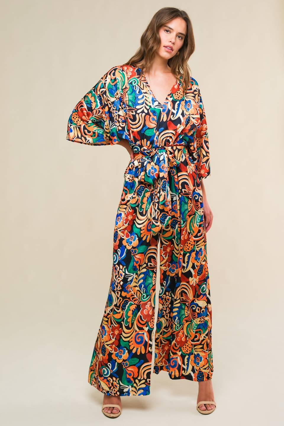 SKYLINE GRACE WOVEN JUMPSUIT Flying Tomato