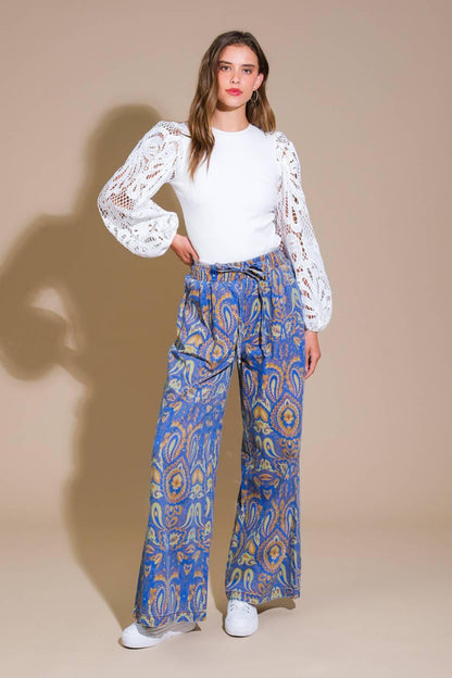 I'M IN CHARGE WOVEN PANTS Flying Tomato