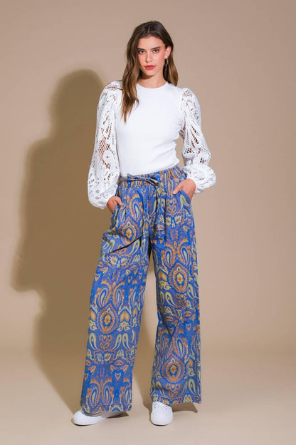 I'M IN CHARGE WOVEN PANTS Flying Tomato
