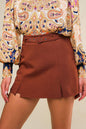 FLIRT FOR FUN WOVEN SKORT Flying Tomato