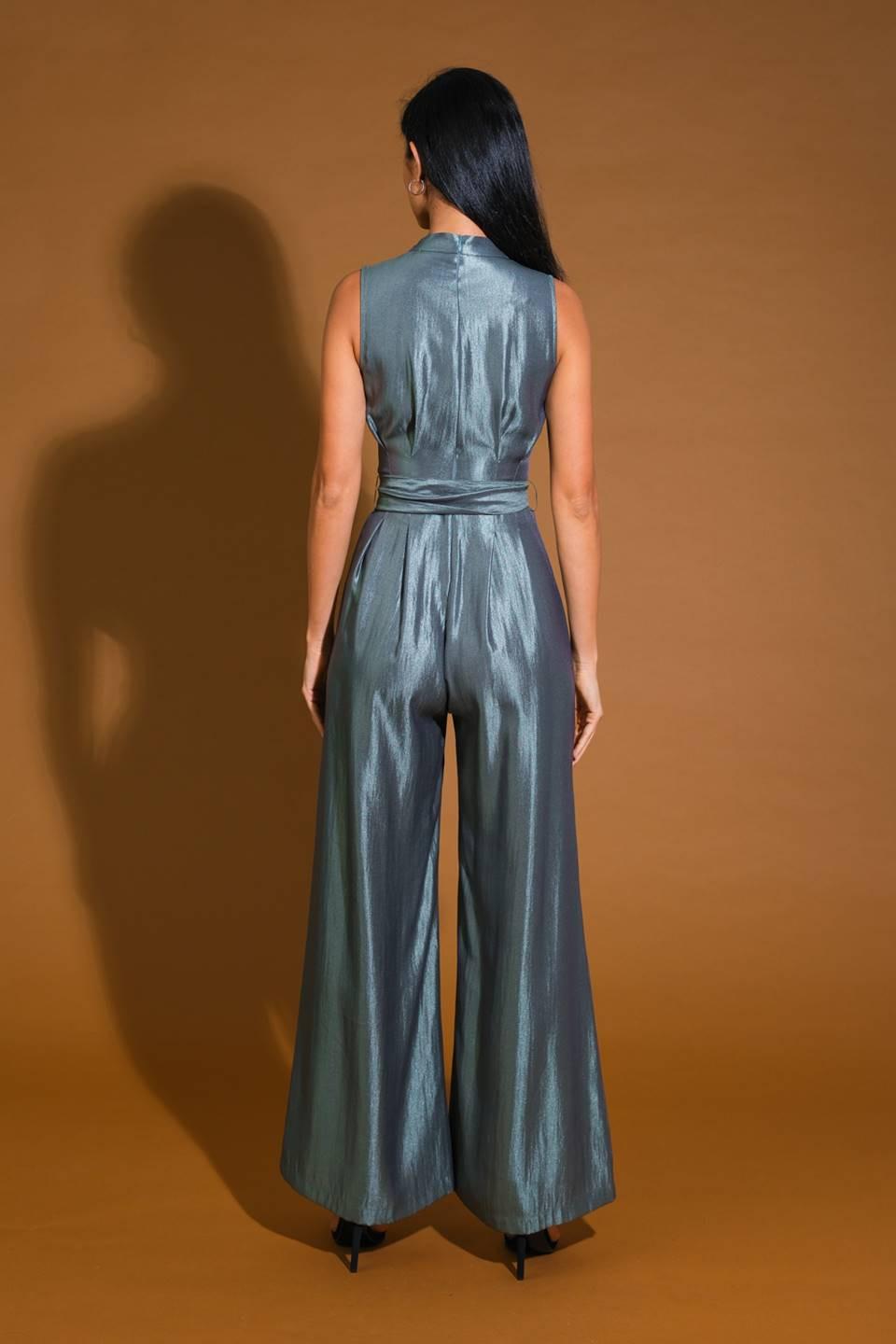 ROMANCE IN LOVE WOVEN JUMPSUIT Flying Tomato