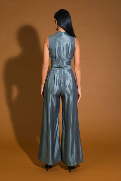 ROMANCE IN LOVE WOVEN JUMPSUIT Flying Tomato