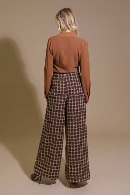 SHOW YOU OFF TWEED PANTS Flying Tomato