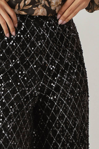 RUNNING OUT OF TIME SEQUIN PANTS Flying Tomato