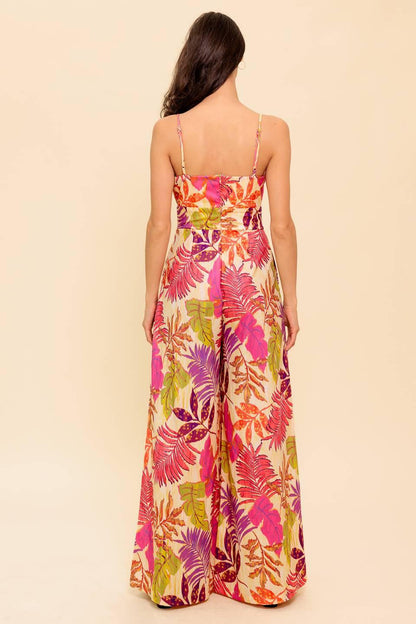 SAFE HAVEN PINK WOVEN JUMPSUIT Flying Tomato