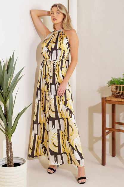 PASSING GLANCES WOVEN JUMPSUIT Flying Tomato