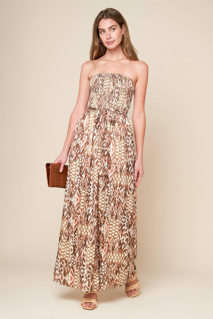 EPITOME OF ALLURE WOVEN JUMPSUIT Flying Tomato