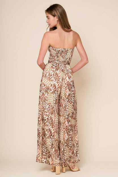 EPITOME OF ALLURE WOVEN JUMPSUIT Flying Tomato
