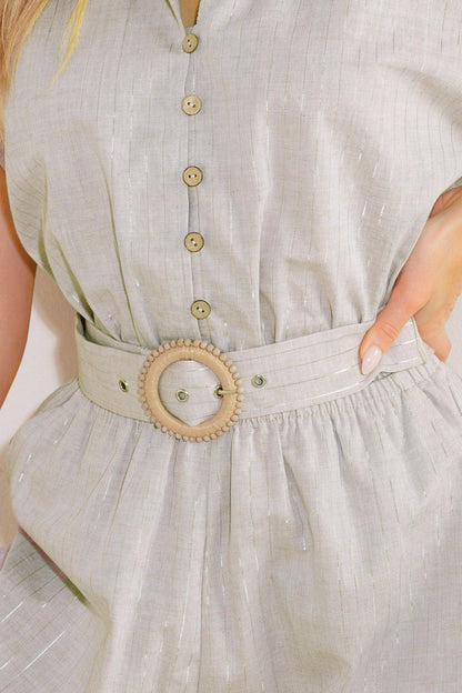 CALM REFLECTIONS WOVEN ROMPER Flying Tomato