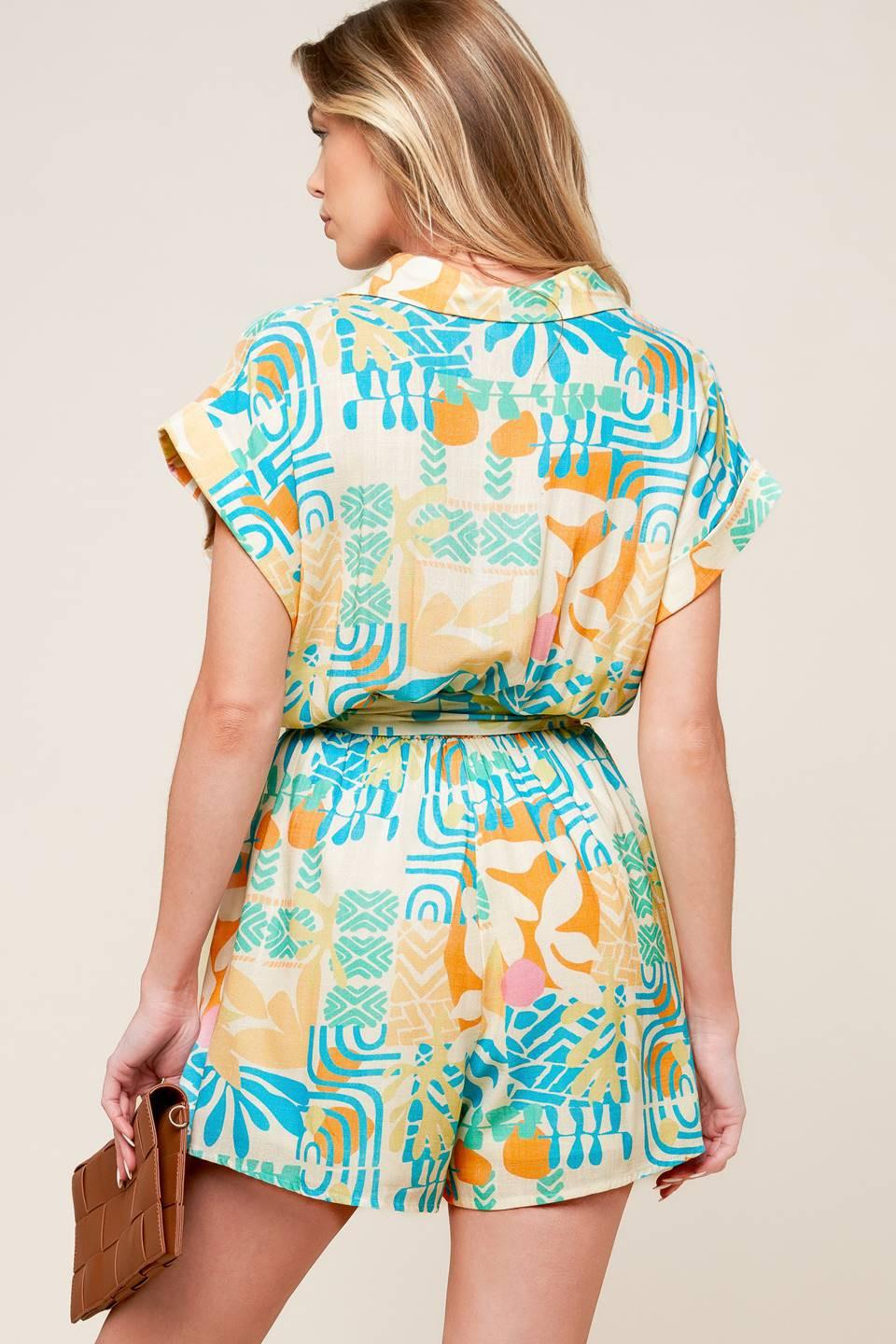 SOMETHING SPECIAL WOVEN ROMPER Flying Tomato