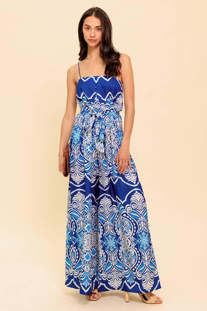HIT THE BREEZE WOVEN JUMPSUIT Flying Tomato