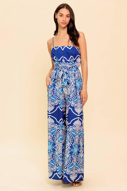 HIT THE BREEZE WOVEN JUMPSUIT Flying Tomato