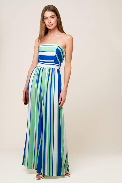 RIVERSIDE SIPS WOVEN JUMPSUIT Flying Tomato