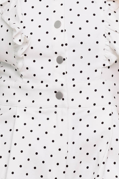 SUNNY MOOD WOVEN ROMPER Flying Tomato