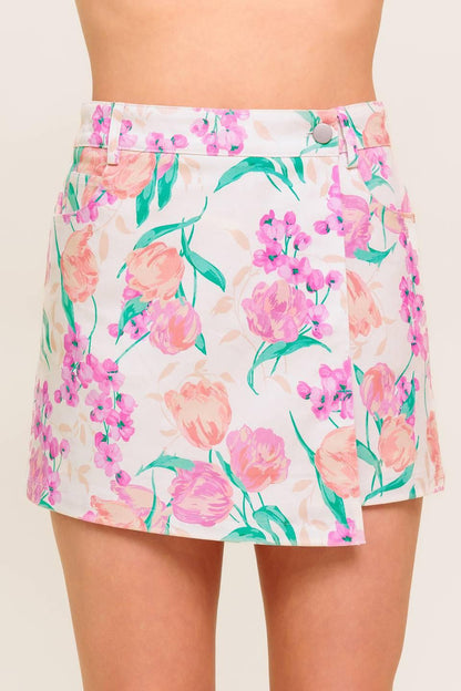 ROSEWOOD STORY WOVEN SKORT Flying Tomato