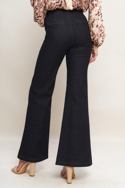 ICONIC FLARE DENIM PANTS Flying Tomato