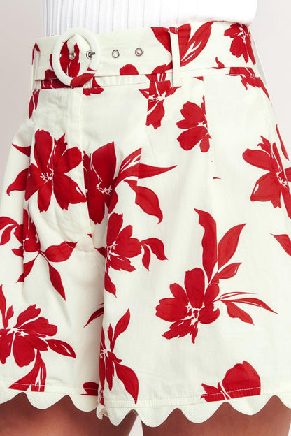 FLORAL KISS WOVEN SHORT Flying Tomato