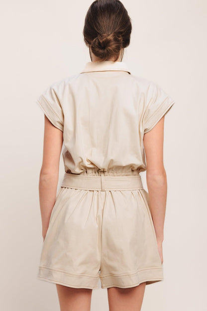 EVERYDAY UTILITY WOVEN ROMPER Flying Tomato