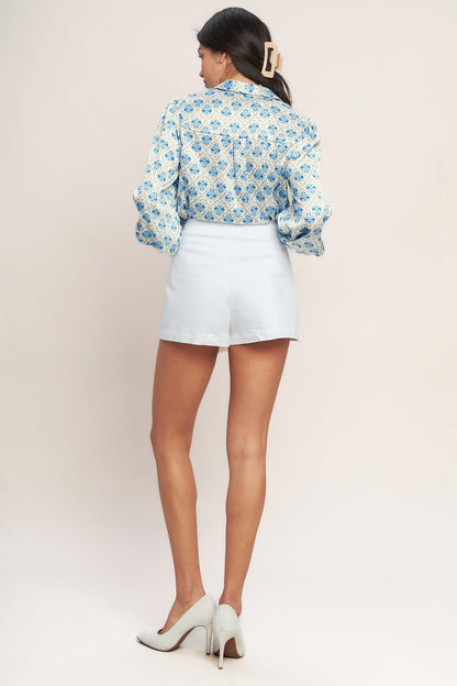 THE DETAILS MAKE IT WOVEN SKORT Flying Tomato