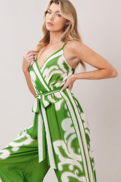 PALAZZO MUSE WOVEN JUMPSUIT Flying Tomato