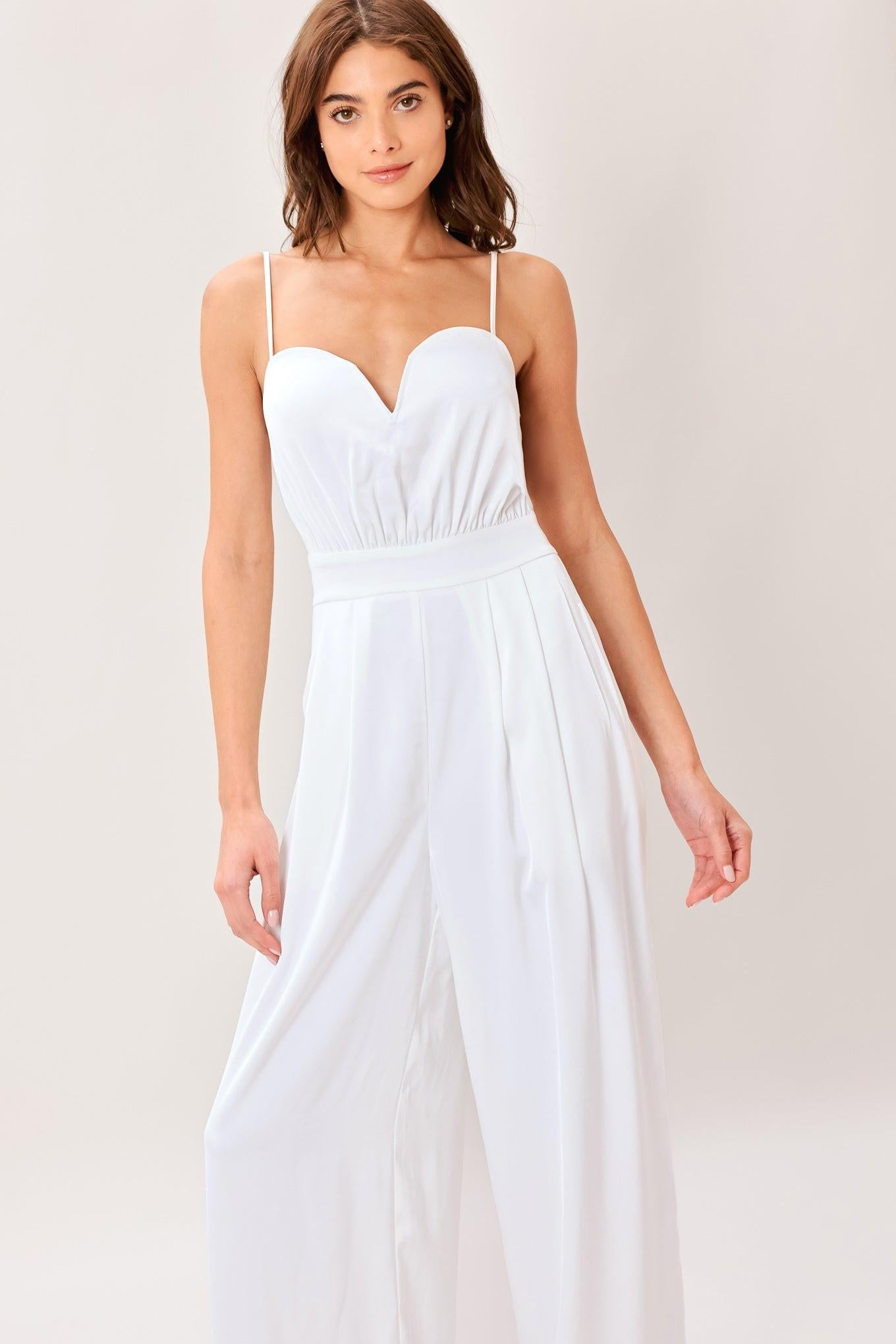 MODERN EASE WOVEN JUMPSUIT Flying Tomato