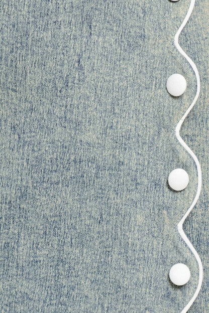 SWEET DETAIL DENIM SKORT Flying Tomato