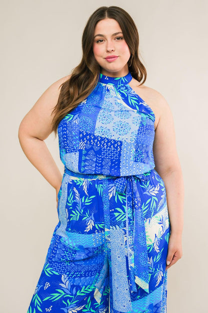 KISS ME MORE WOVEN JUMPSUIT Flying Tomato