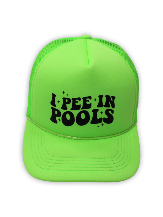 I P IN POOLS FOAM TRUCKER HAT Luckless Outfitters