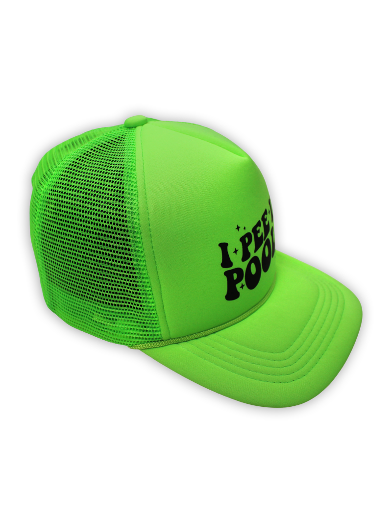 I P IN POOLS FOAM TRUCKER HAT Luckless Outfitters