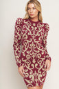 BASK IN LOVE SWEATER MINI DRESS Flying Tomato