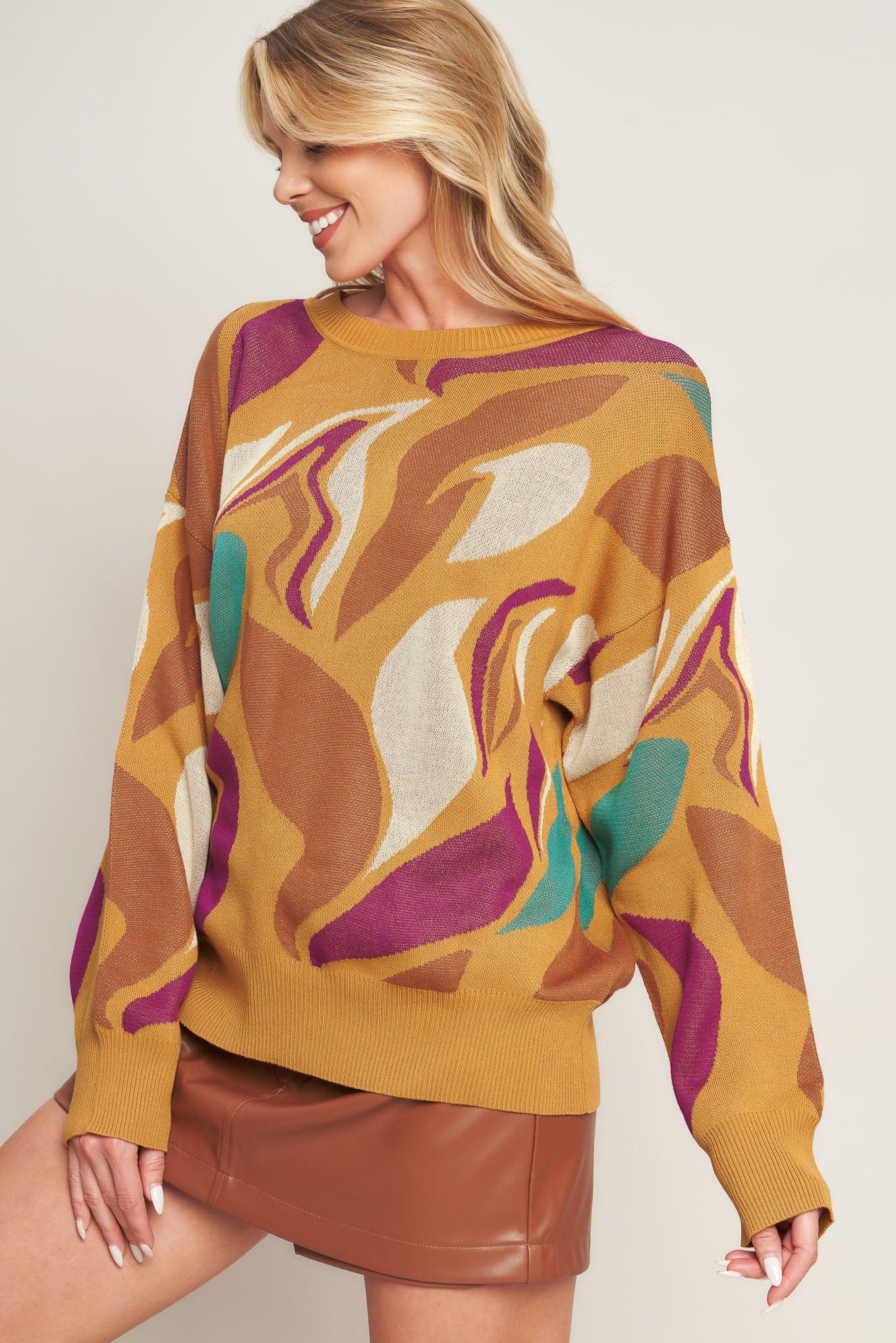 READY TO ADORE SWEATER TOP Flying Tomato