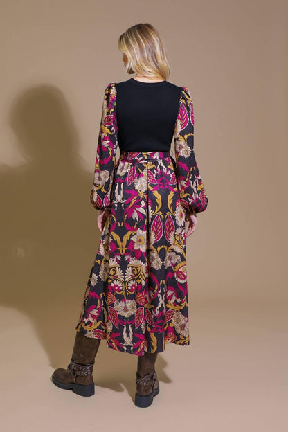 CRUSHING ON COZY WOVEN MIDI DRESS Flying Tomato