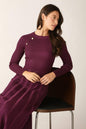 HIGH STANDARDS SWEATER MIDI DRESS Flying Tomato