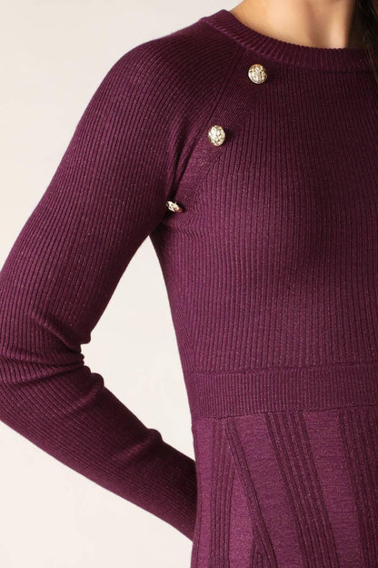 HIGH STANDARDS SWEATER MIDI DRESS Flying Tomato