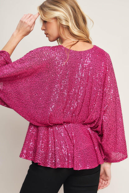 START OF FOREVER SEQUIN TOP Flying Tomato