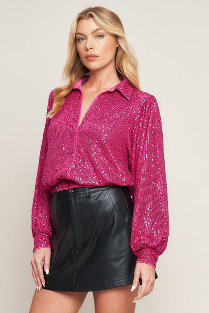 FREEDOM CALLS SEQUIN TOP Flying Tomato