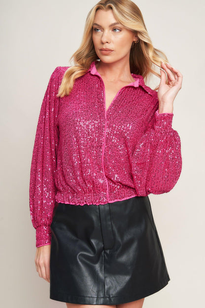 FREEDOM CALLS SEQUIN TOP Flying Tomato