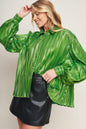 RUNWAY TREND FOILED TOP Flying Tomato